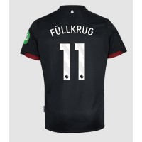 West Ham United Niclas Fullkrug #11 Fußballbekleidung Auswärtstrikot 2024-25 Kurzarm